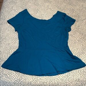 Banana Republic Teal Short Sleeve Top